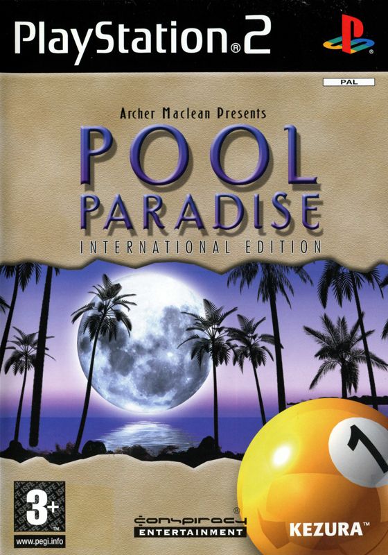 Pool Paradise box art for Playstation 2